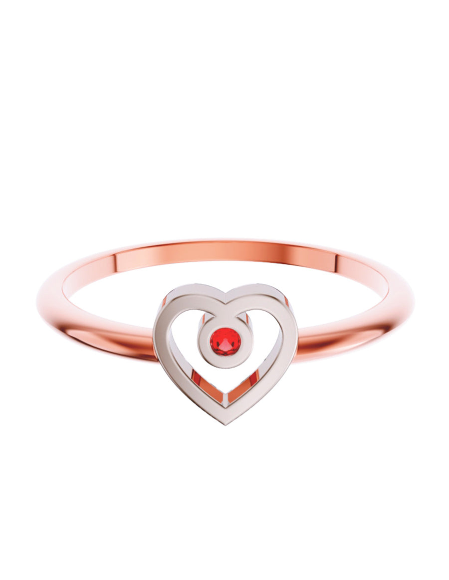 ANILLO DE ORO CON CIRCONIA