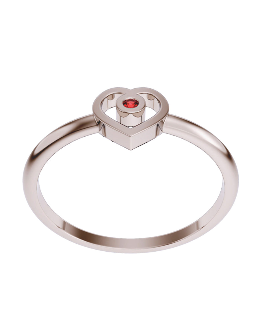 ANILLO DE ORO CON CIRCONIA