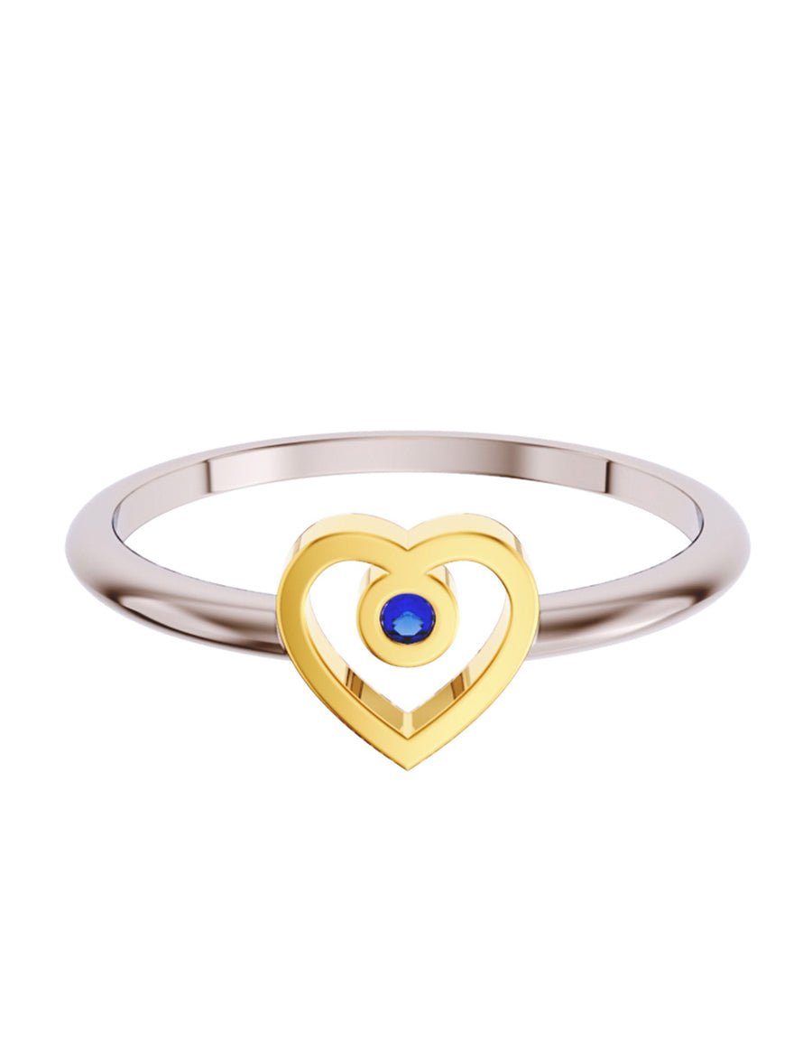 ANILLO DE ORO CON CIRCONIA