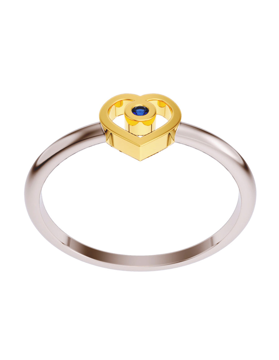 ANILLO DE ORO CON CIRCONIA