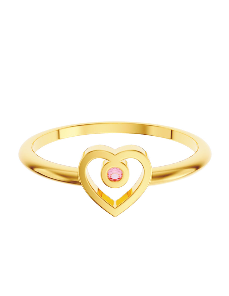 ANILLO DE ORO CON CIRCONIA