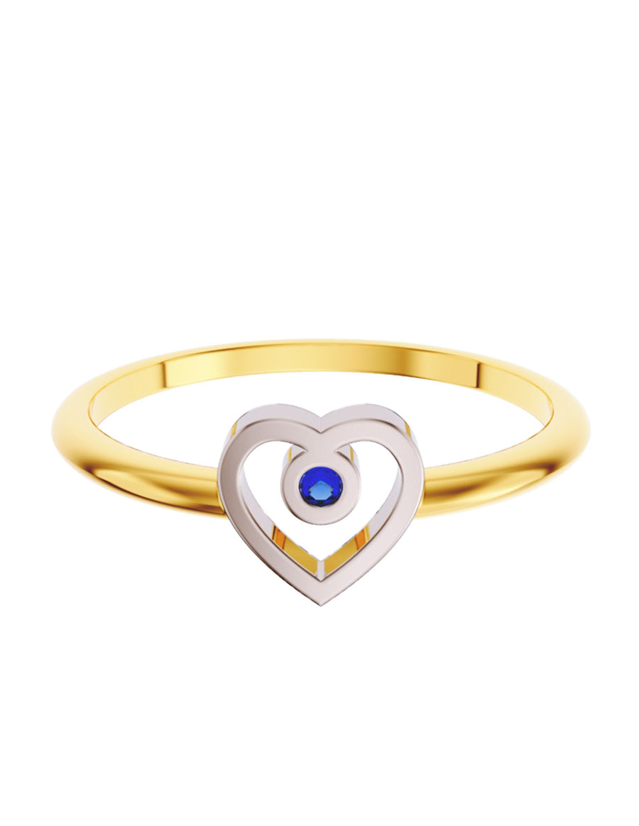 ANILLO DE ORO CON CIRCONIA