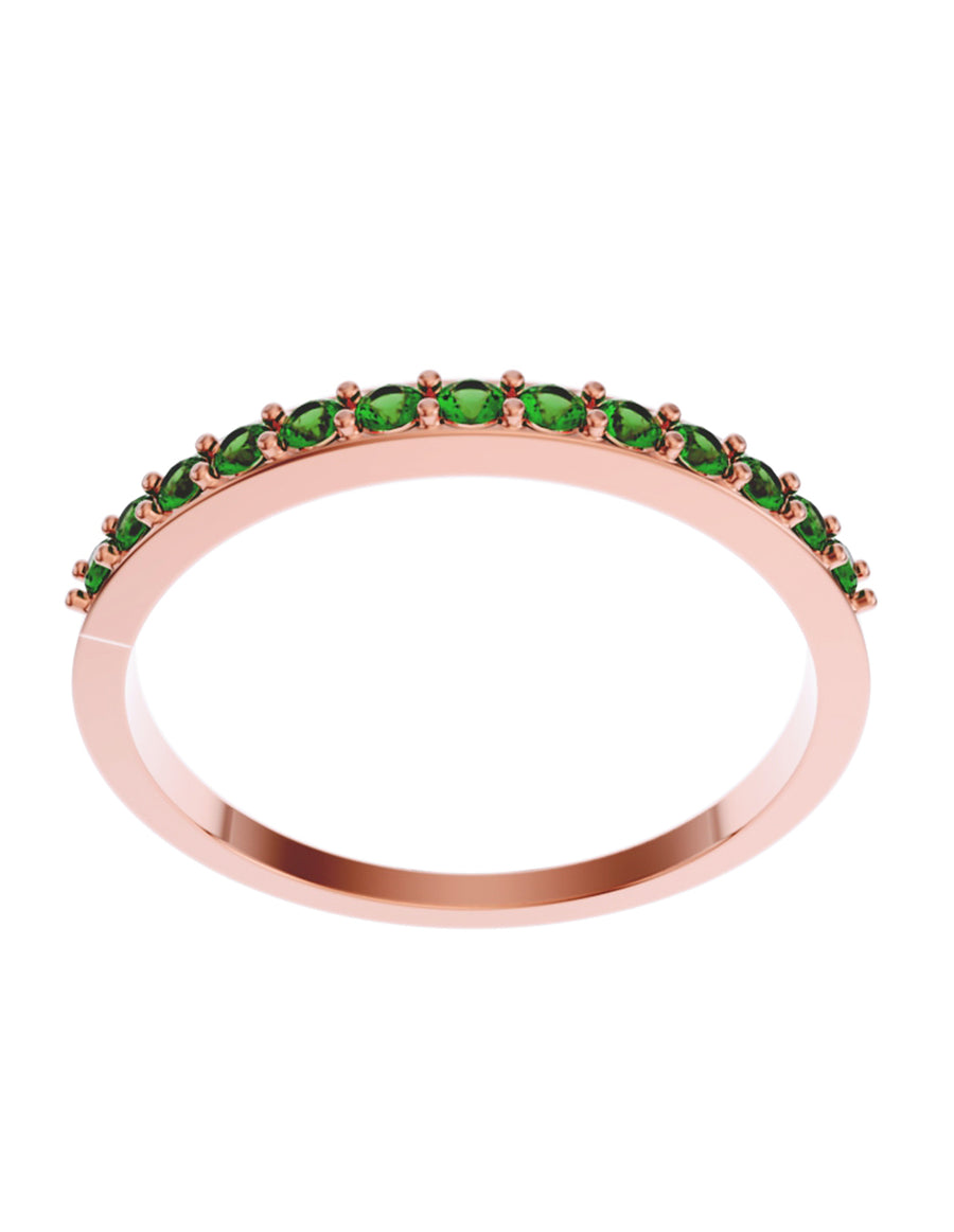 ANILLO DE ORO CON CIRCONIA