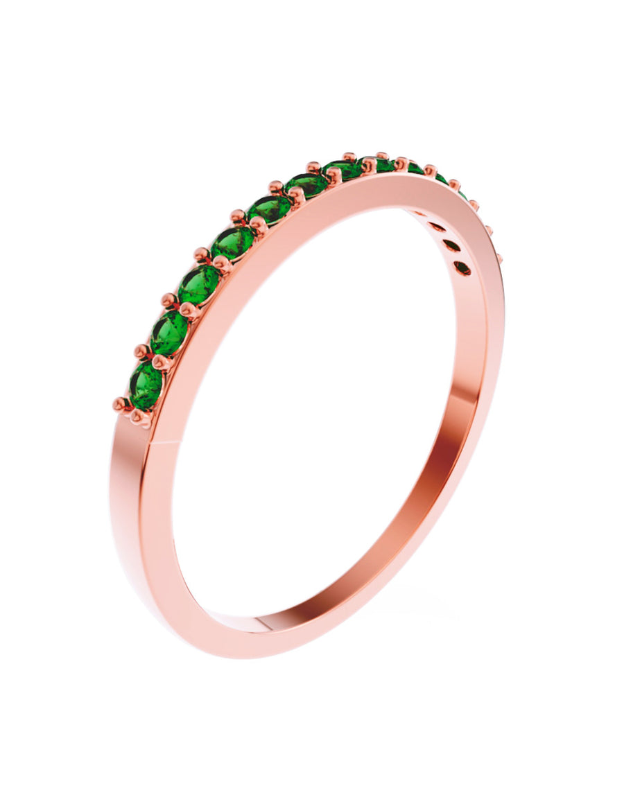 ANILLO DE ORO CON CIRCONIA