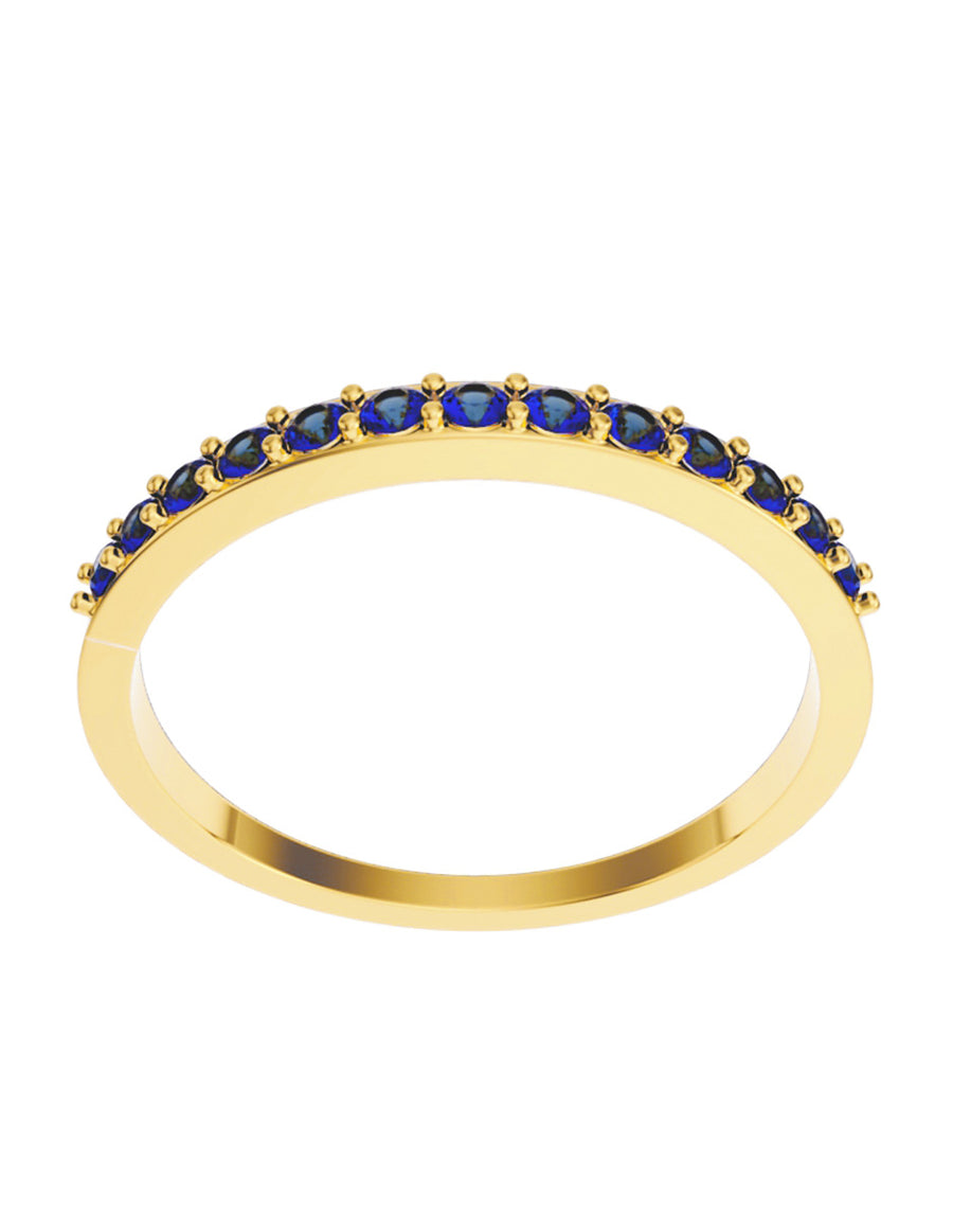ANILLO DE ORO CON CIRCONIA