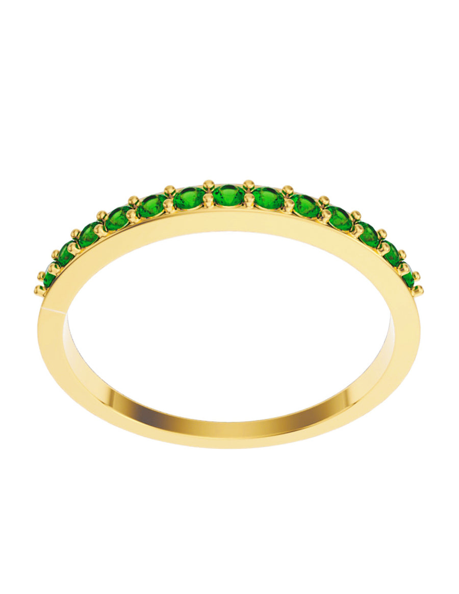 ANILLO DE ORO CON CIRCONIA