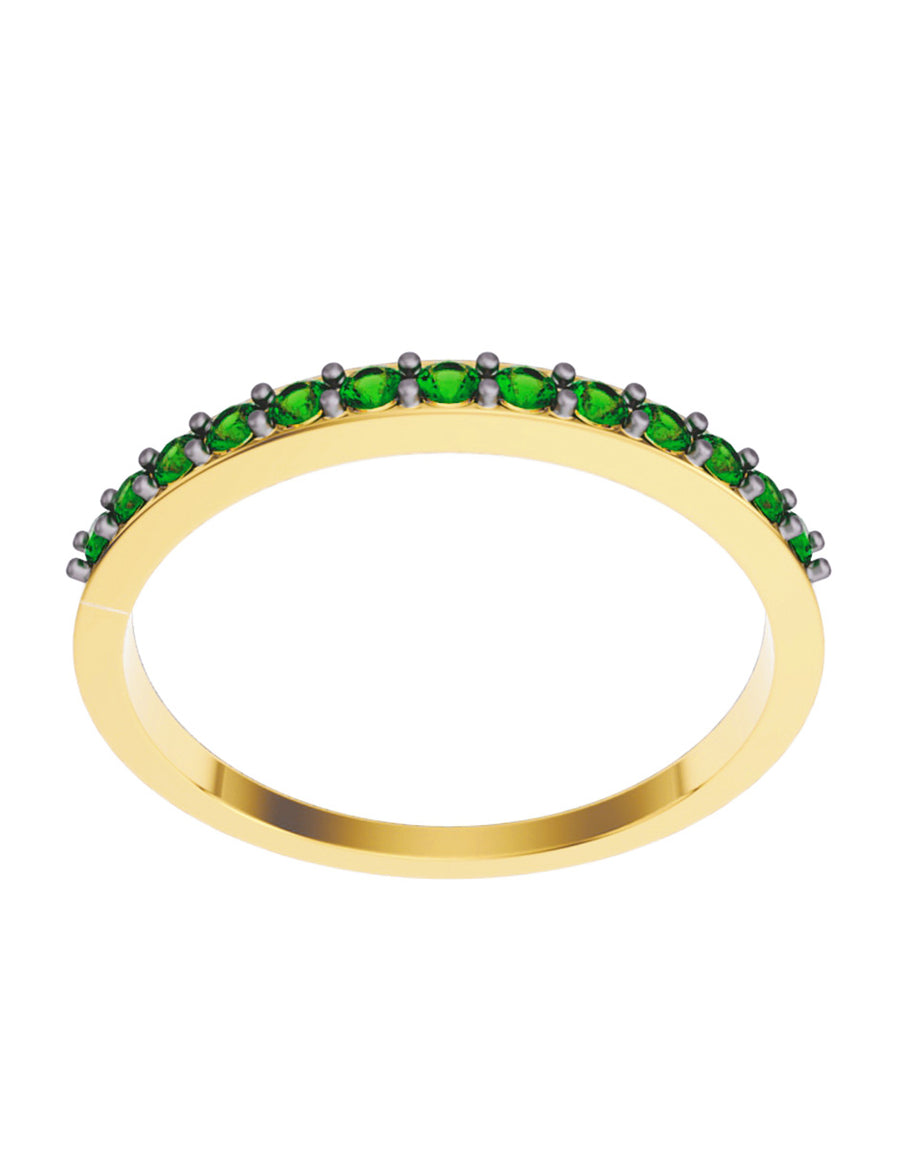 ANILLO DE ORO CON CIRCONIA