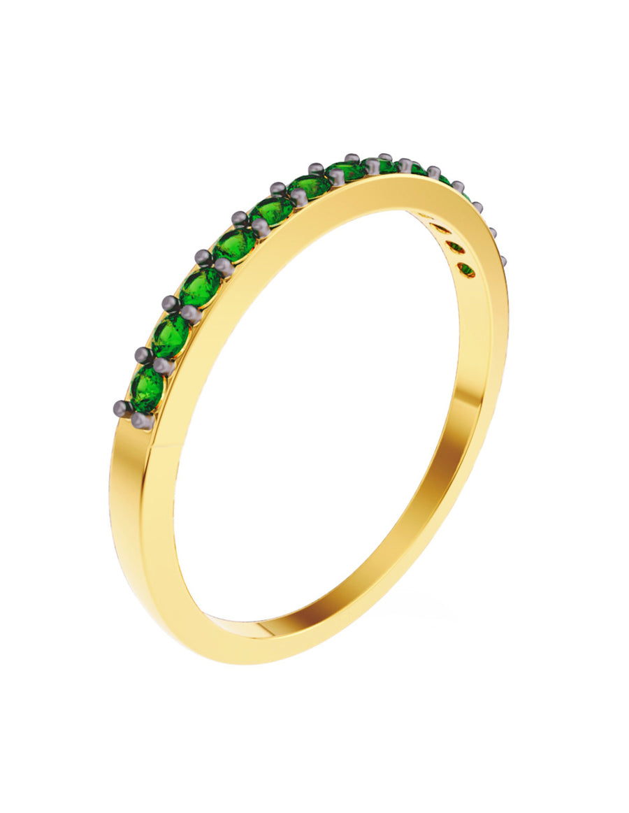ANILLO DE ORO CON CIRCONIA
