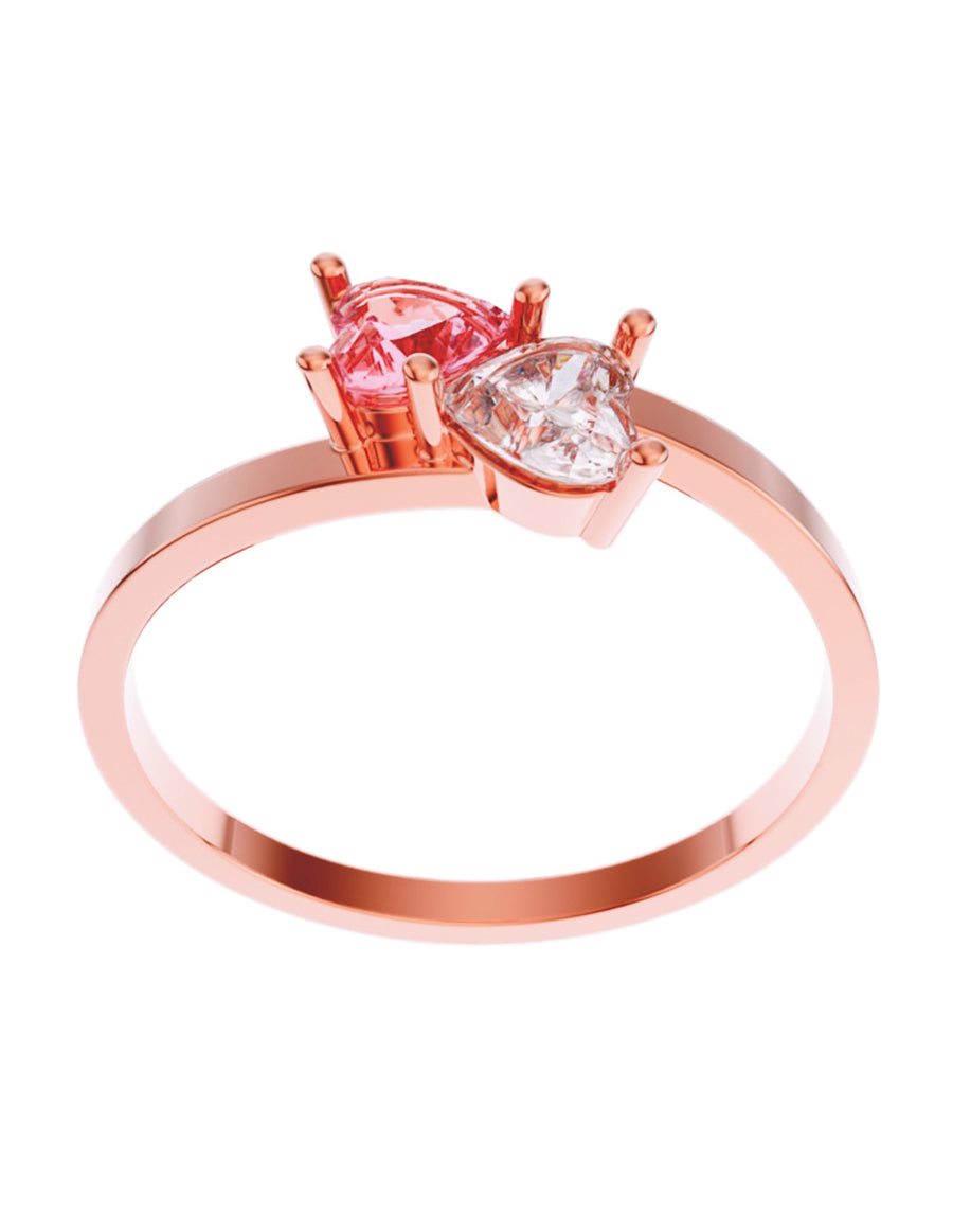 ANILLO DE ORO CON CIRCONIA