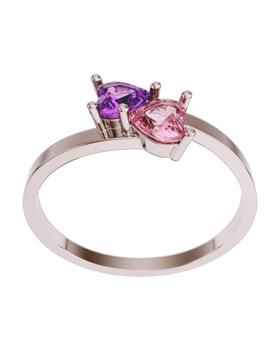 ANILLO DE ORO CON CIRCONIA