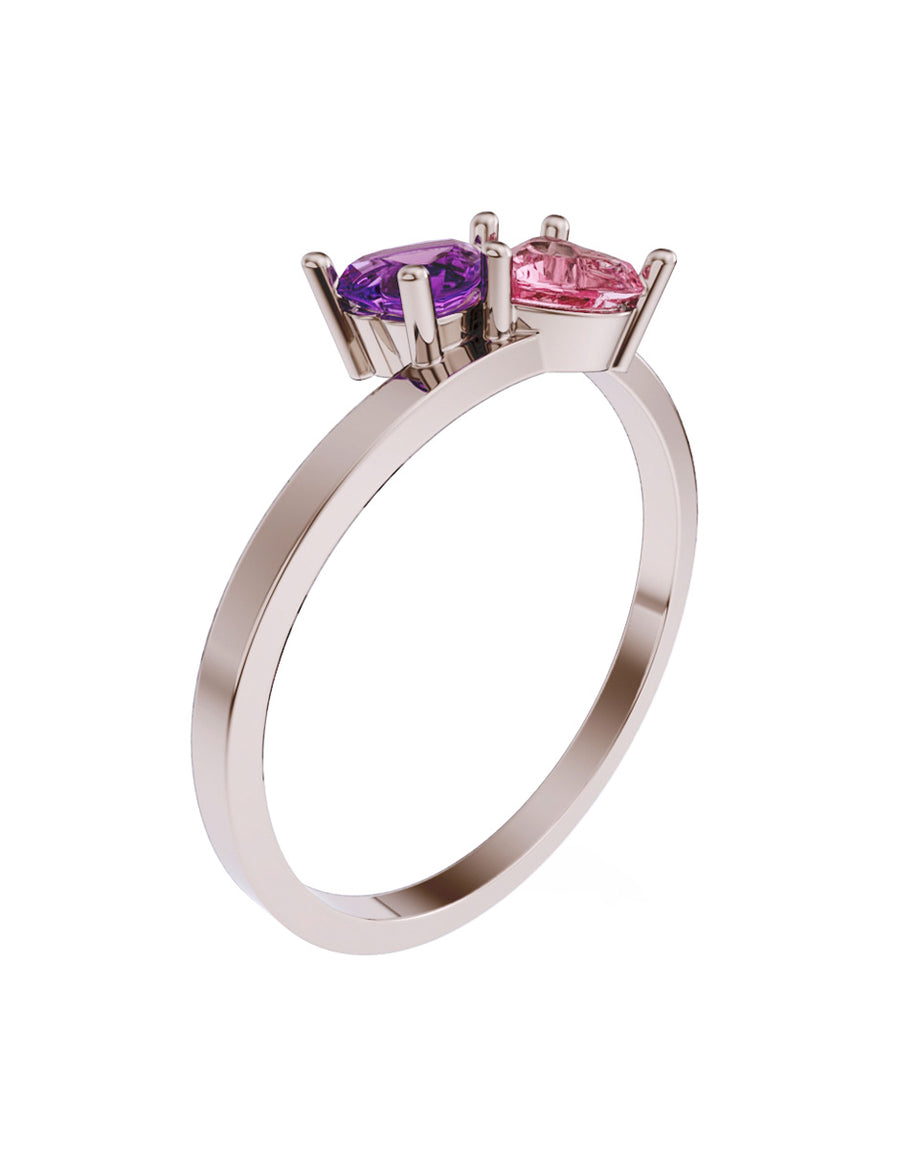 ANILLO DE ORO CON CIRCONIA