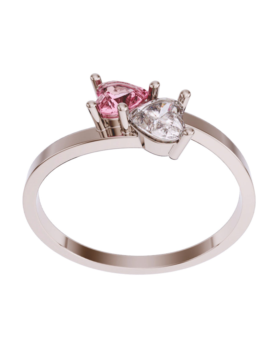ANILLO DE ORO CON CIRCONIA