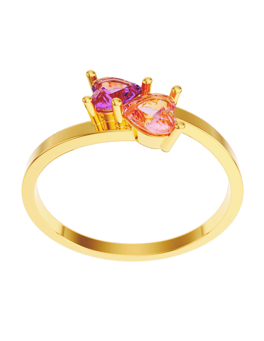 ANILLO DE ORO CON CIRCONIA