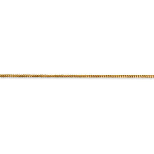 Cadena Franco de 14k y .9mm