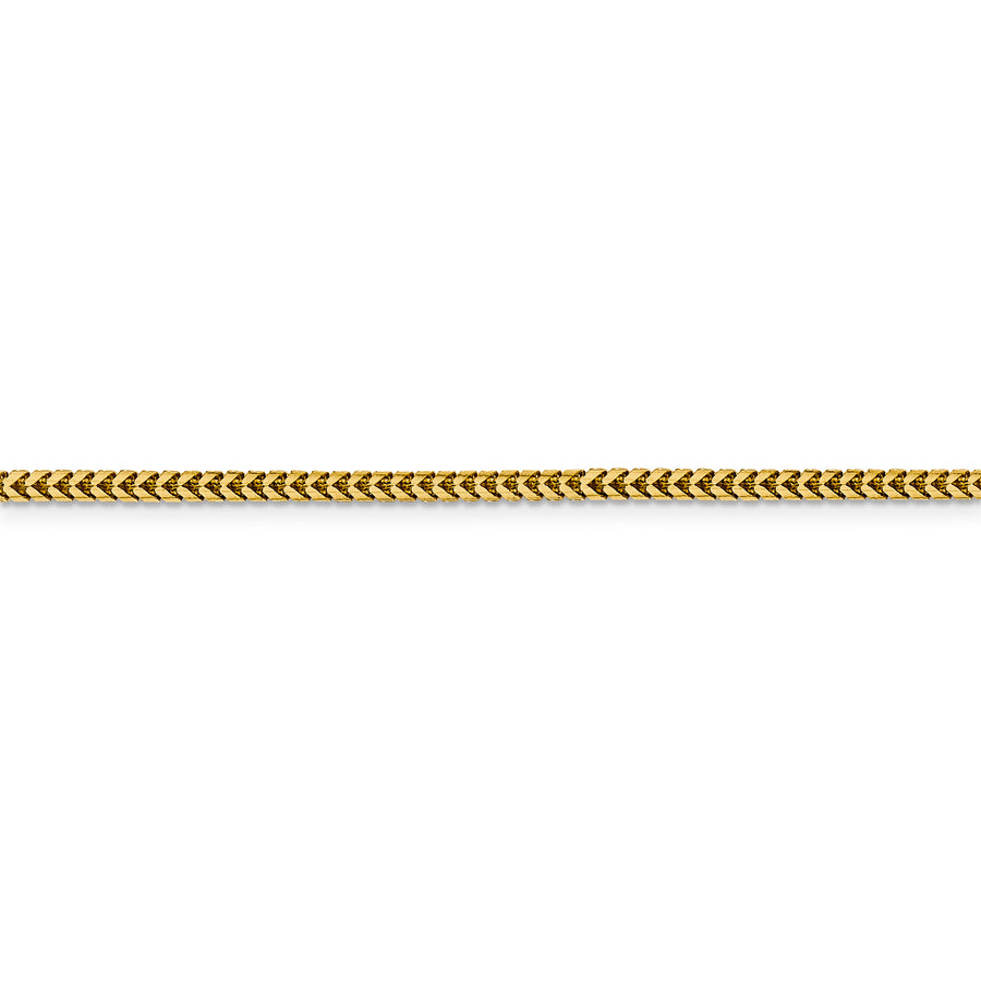 Cadena Franco de 14k y 2,3 mm