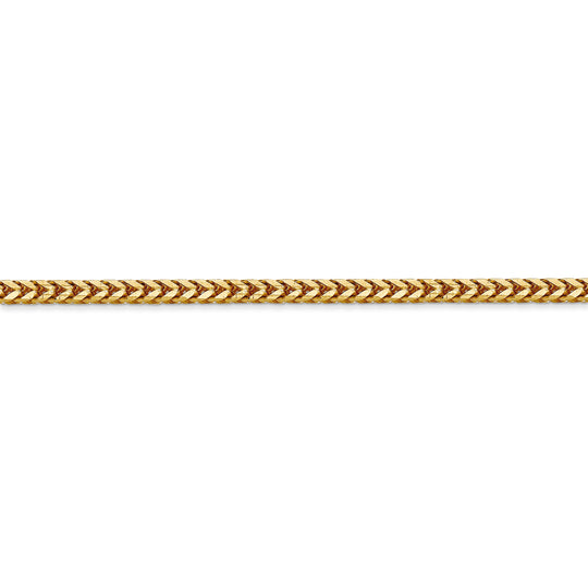 Cadena Franco de 14k y 2,5 mm