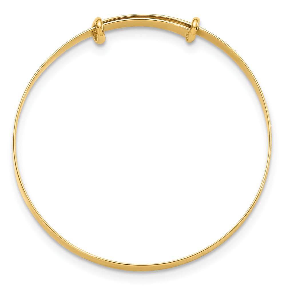 Madi K Polished 14K Yellow Gold Expandable Baby Bracelet