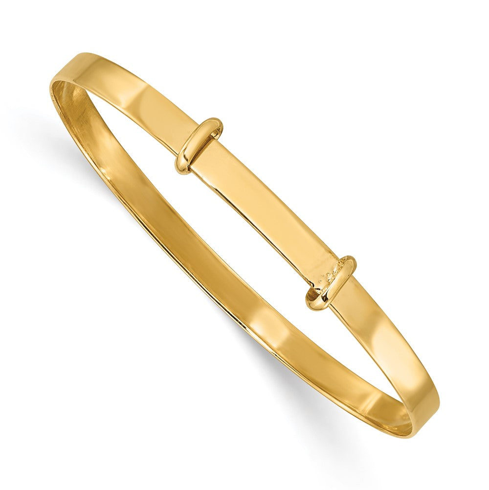 Madi K Polished 14K Yellow Gold Expandable Baby Bracelet
