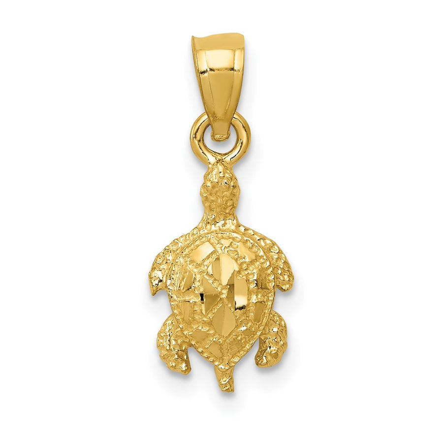 Dije de Tortuga en Oro Amarillo de 14K