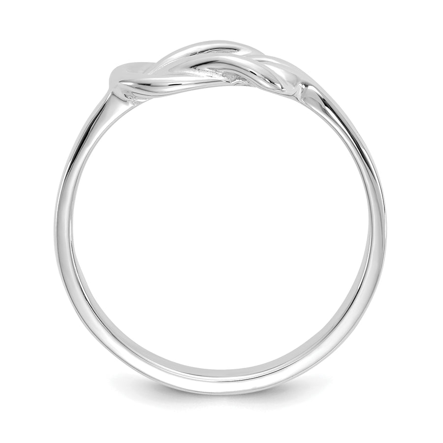 Anillo de Nudo de Forma Libre en Oro de 14k