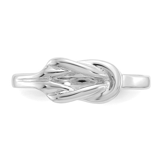 Anillo de Nudo de Forma Libre en Oro de 14k
