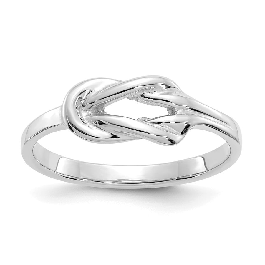 Anillo de Nudo de Forma Libre en Oro de 14k