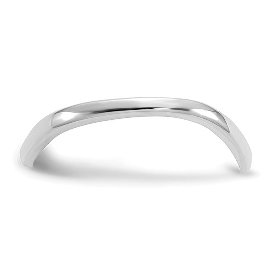 Anillo Ondulado de Moda para Pulgar en Oro Pulido de 14k