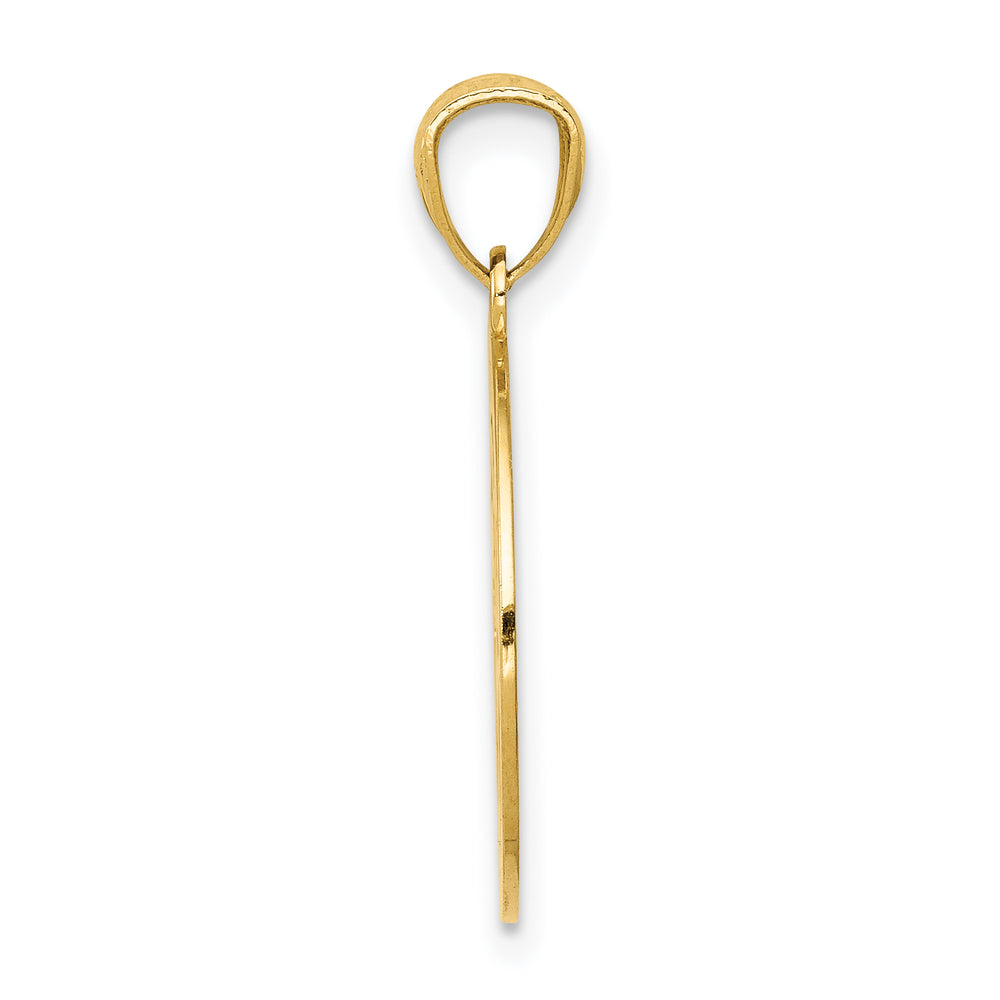 Colgante de Árbol "Una Familia Muchos Corazones" en Oro Pulido de 14K