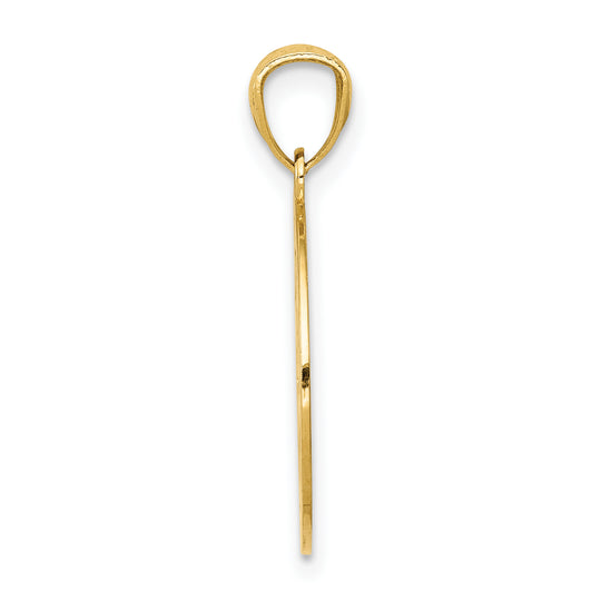 Colgante de Árbol "Una Familia Muchos Corazones" en Oro Pulido de 14K