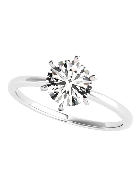 ANILLO DE COMPROMISO DE ORO 18K CON DIAMANTE DE LABORATORIO (SUSTENTABLE) 1 D VVS2 IGI- LG598341854