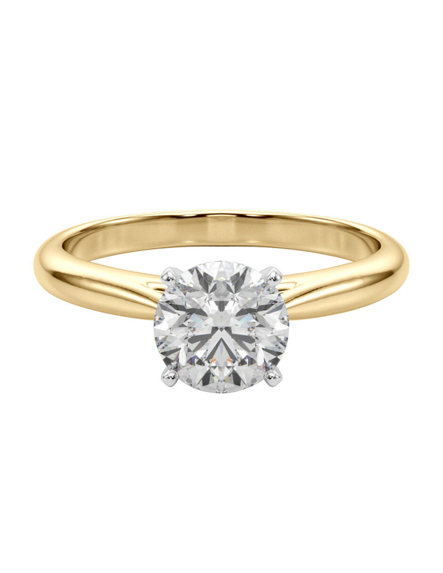 MONTADURA PARA PERSONALIZAR ANILLO DE COMPROMISO - SOLITARIO