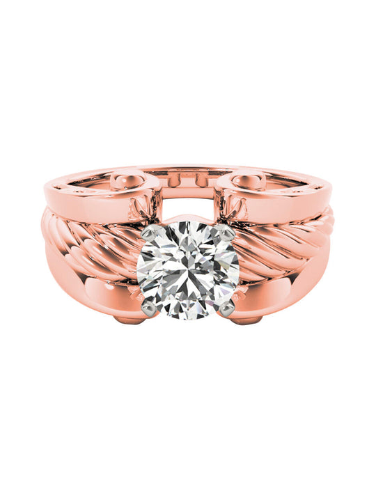 MONTADURA PARA PERSONALIZAR ANILLO DE COMPROMISO - SOLITARIO