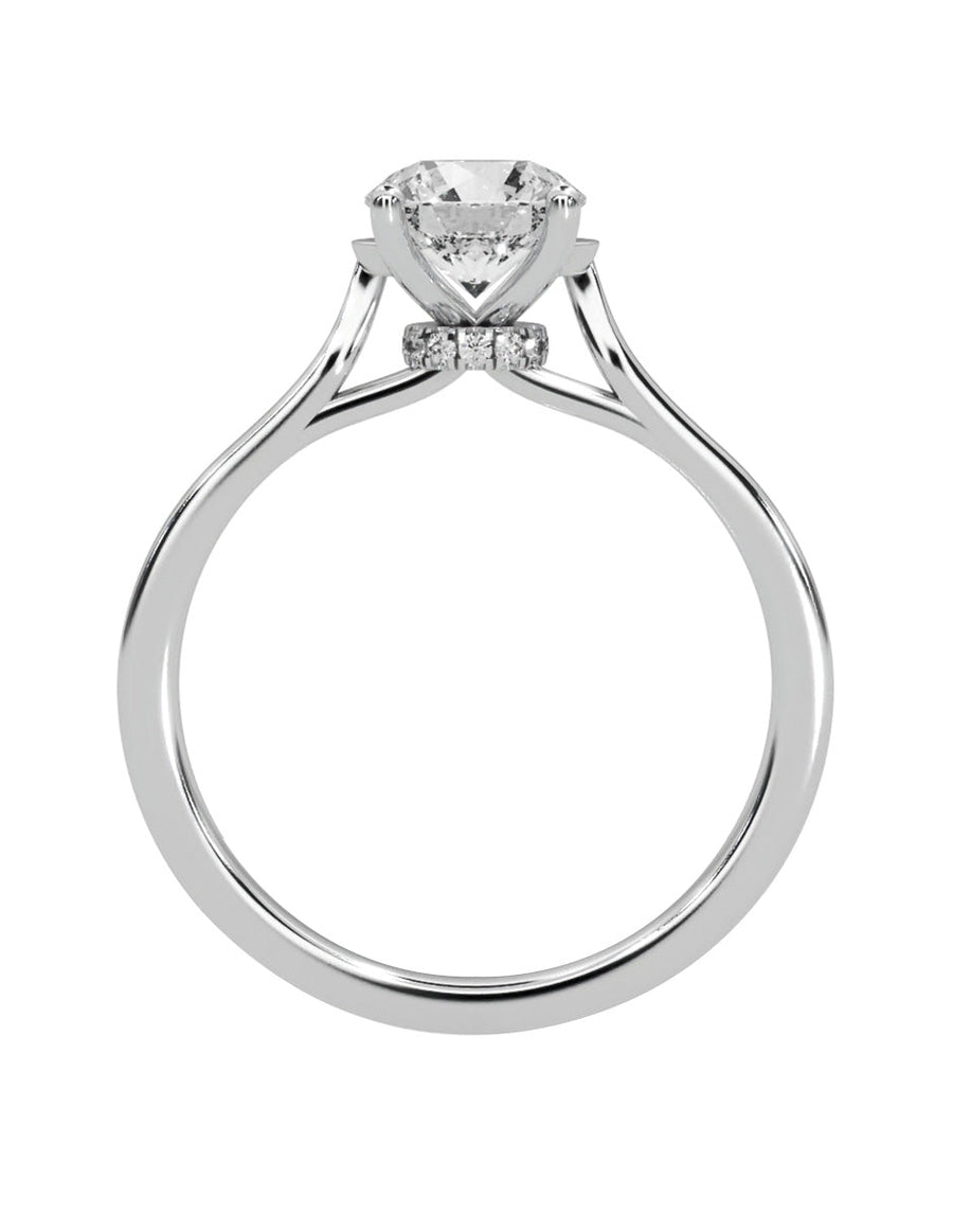 Anillo de compromiso - pavé - M1222-RD-LG