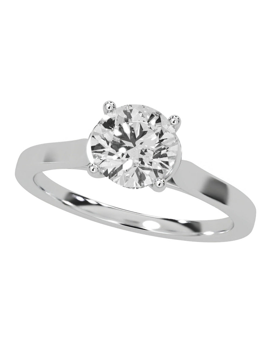Anillo de compromiso - pavé - M1222-RD-LG
