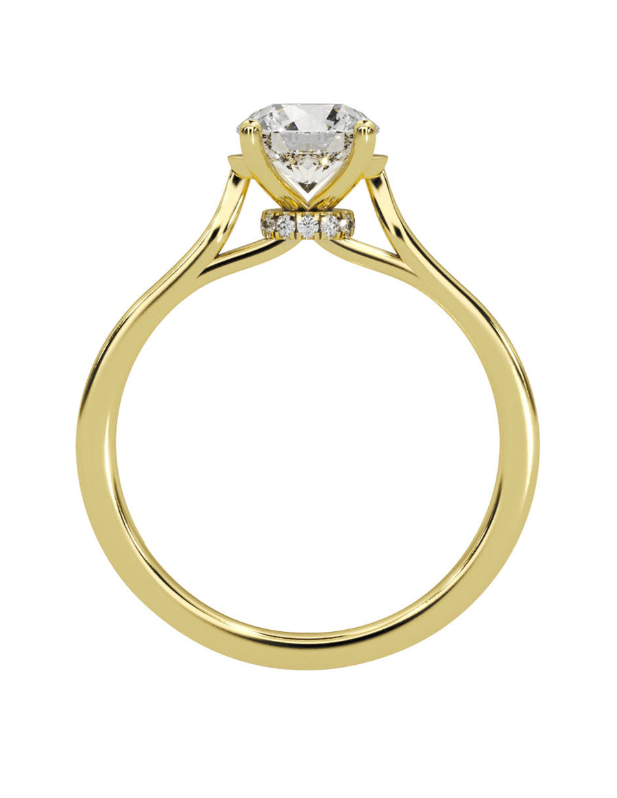 Anillo de compromiso - pavé - M1222-RD-LG