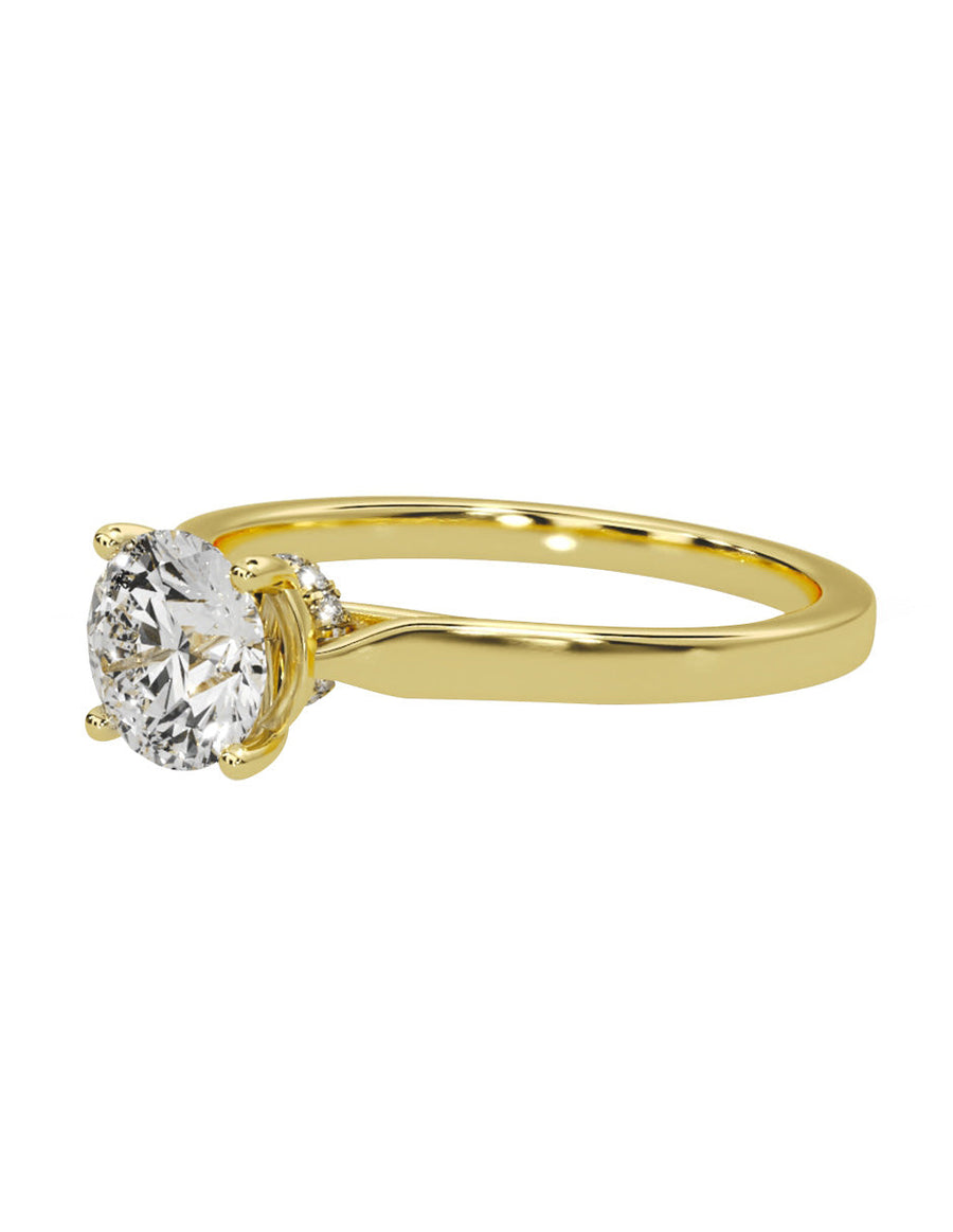Anillo de compromiso - pavé - M1222-RD-LG
