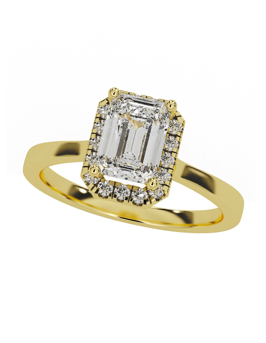 MONTADURA PARA PERSONALIZAR ANILLO DE COMPROMISO - PAVÉ