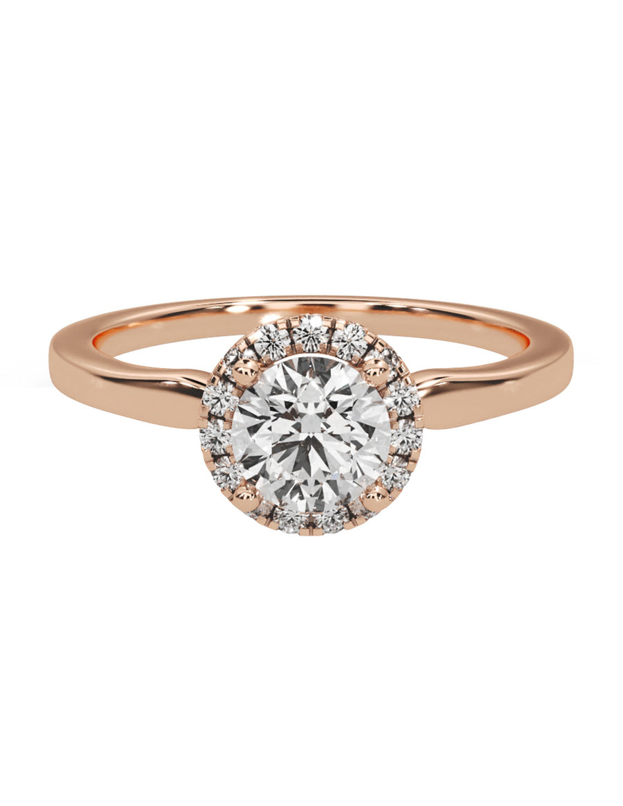 MONTADURA PARA PERSONALIZAR ANILLO DE COMPROMISO - PAVÉ