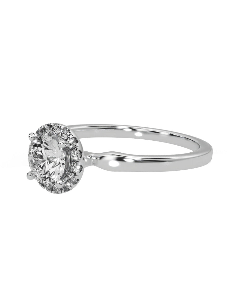Anillo de compromiso - pavé - M1224-RD-LG