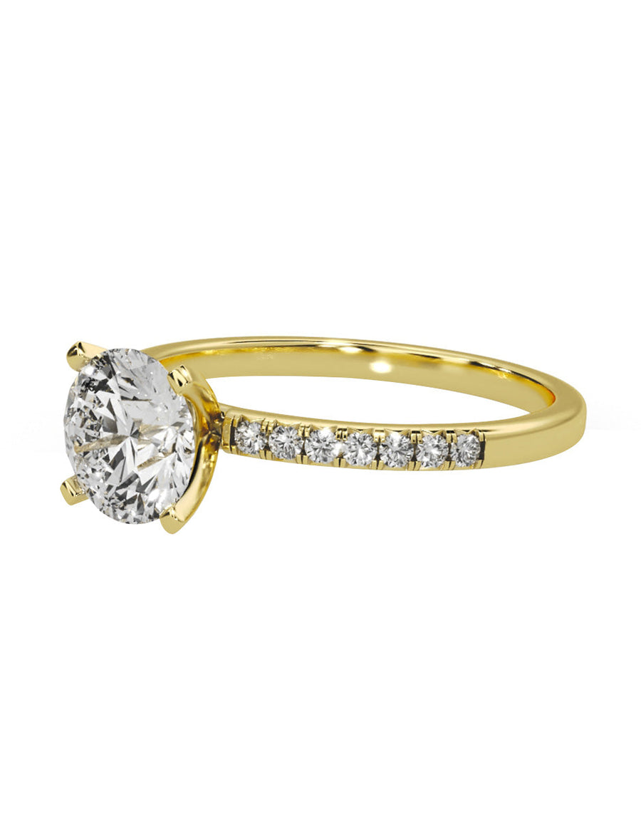 Anillo de compromiso - pavé - M1226-RD-LG