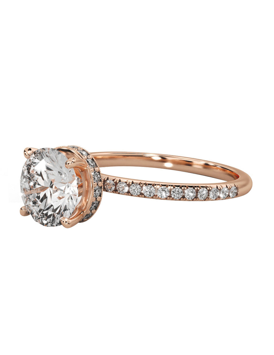 Anillo de Compromiso - pavé - M1228-RD-CZ