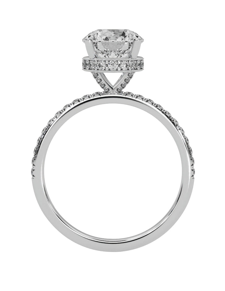 Anillo de Compromiso - pavé - M1228-RD-CZ