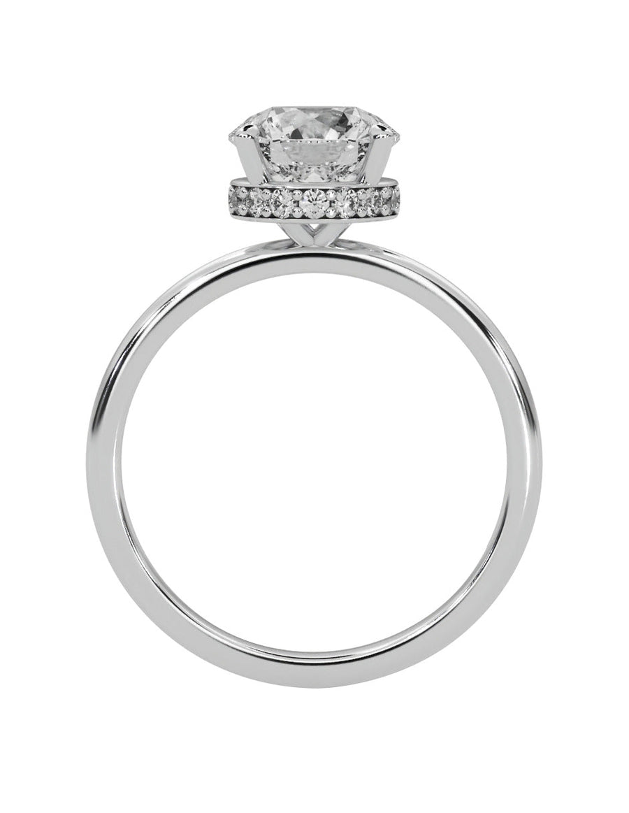 Anillo de Compromiso - pavé - M1229-RD-CZ
