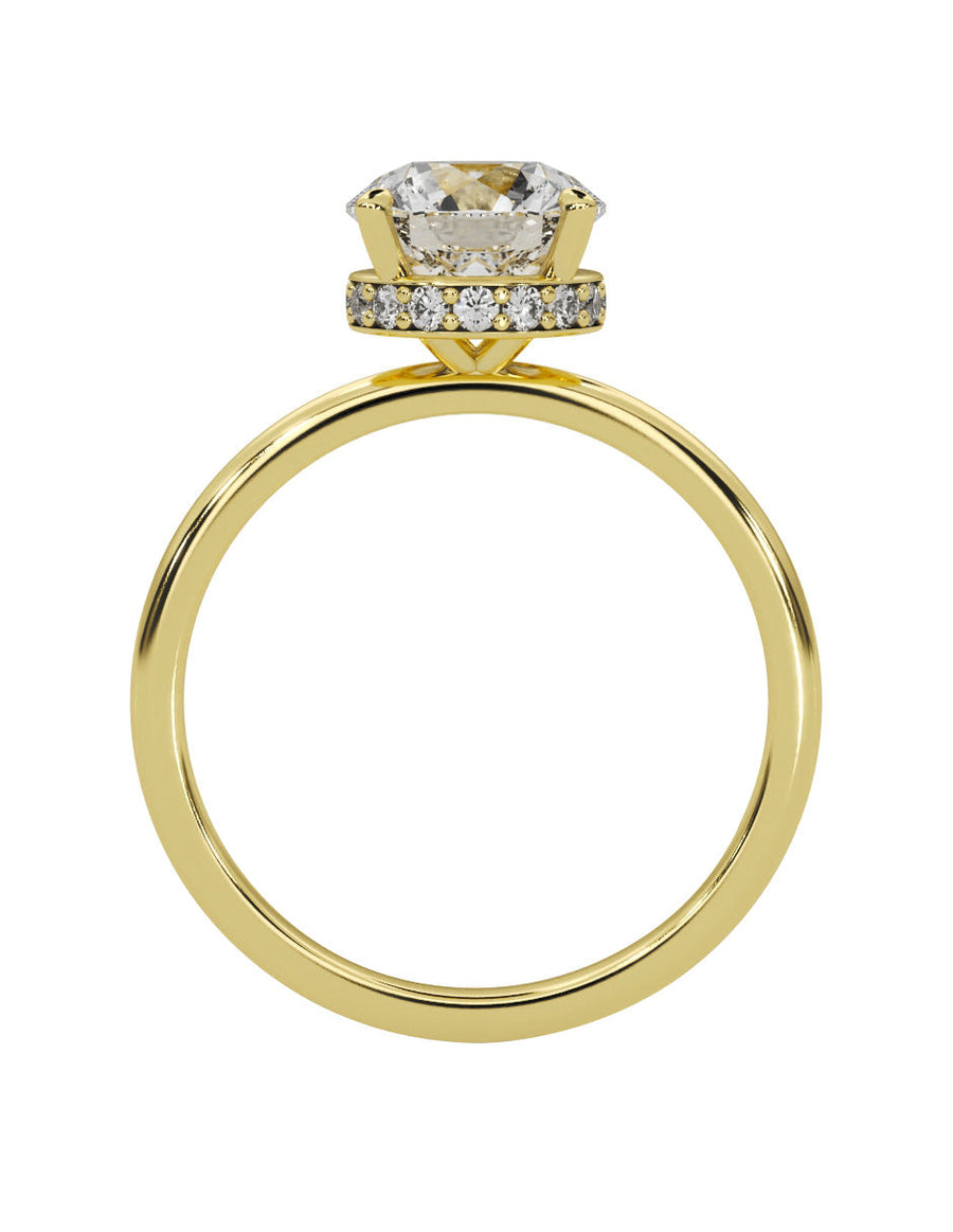 Anillo de Compromiso - pavé - M1229-RD-CZ