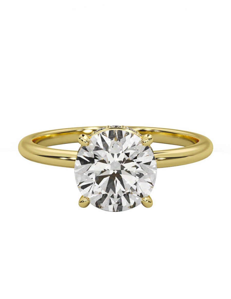 Anillo de compromiso - pavé - M1229-RD-LG