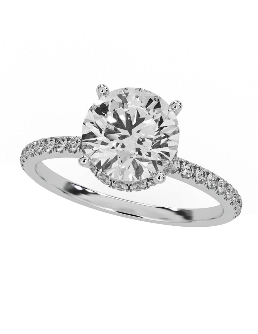 Anillo de Compromiso - pavé - M1231-RD-CZ