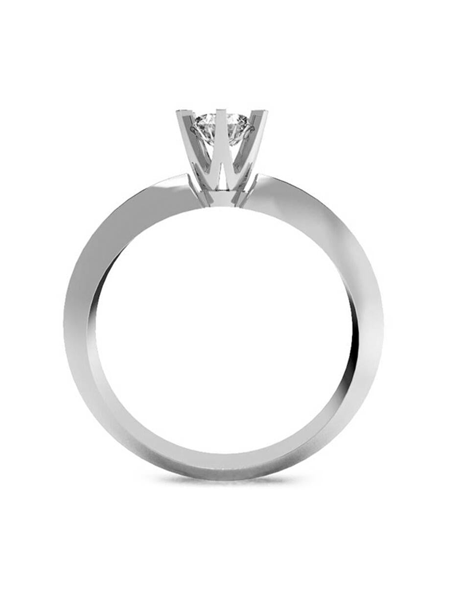 14K GOLD ENGAGEMENT RING WITH LABORATORY DIAMOND (SUSTAINABLE) 2.54 F VS1 IGI- LG680533107