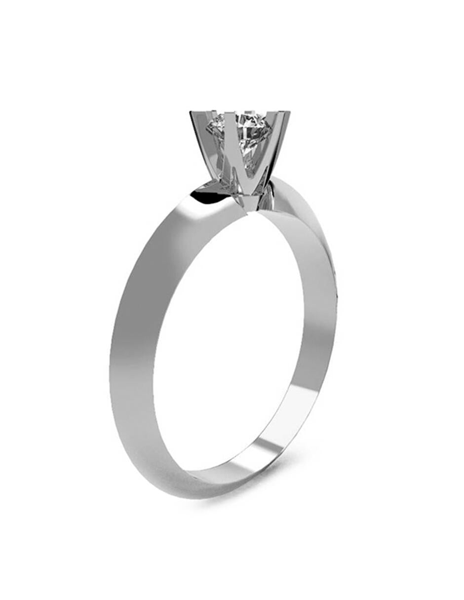 14K GOLD ENGAGEMENT RING WITH LABORATORY DIAMOND (SUSTAINABLE) 2.54 F VS1 IGI- LG680533107