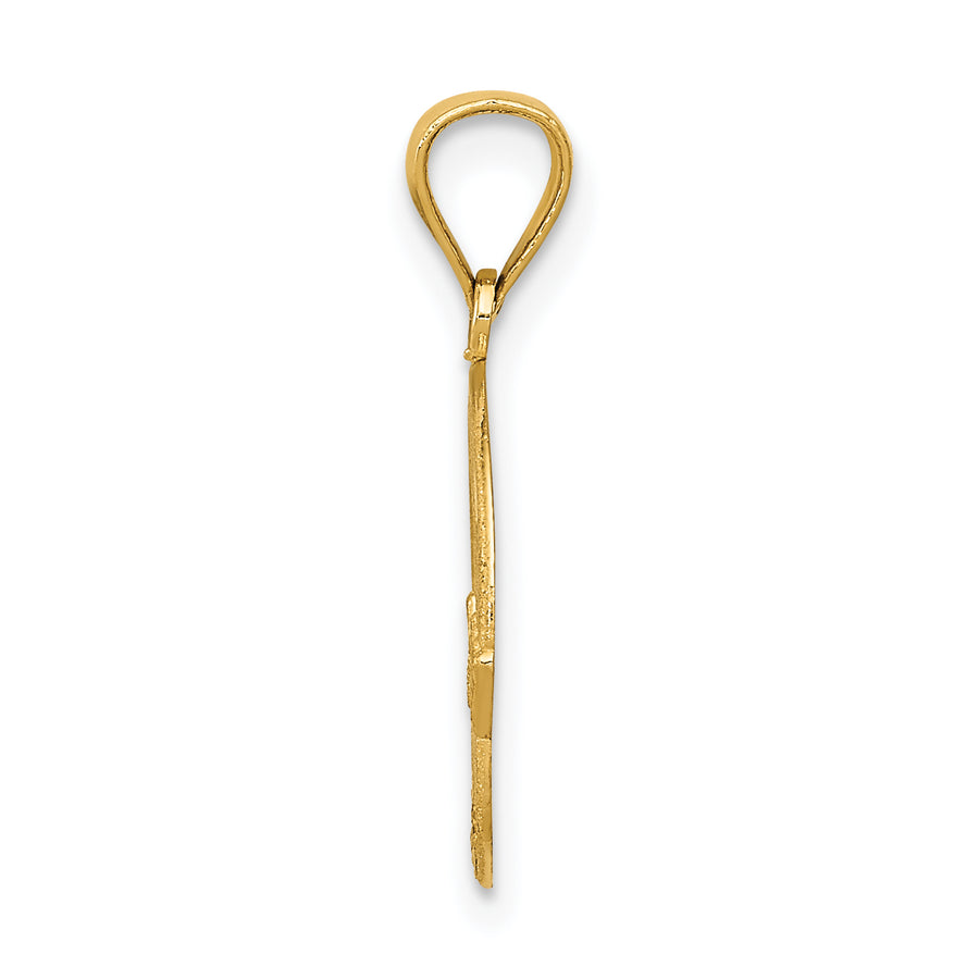 Dije Claddagh en Oro de 14k