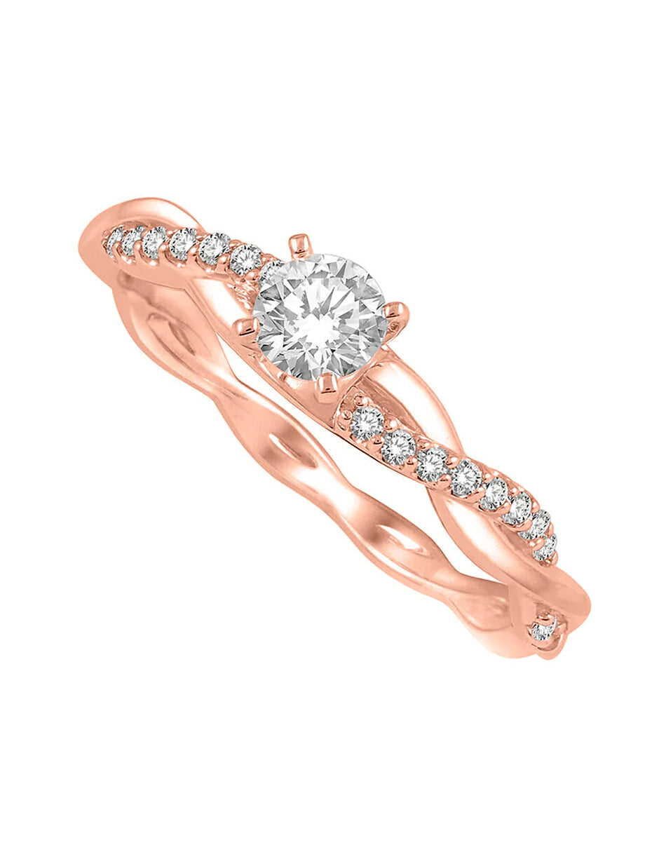 F SI1 DIAMOND ENGAGEMENT RING – Amore Mio!